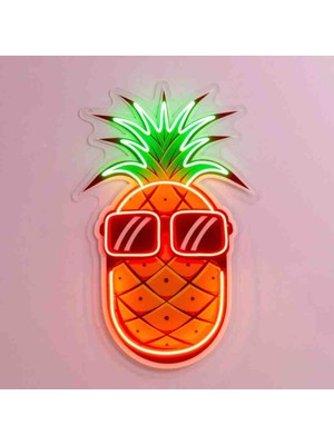 Kamer Neon LED Işıklı Pop Art Sanatsal Tablo