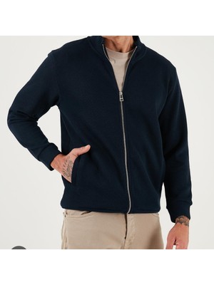 JSCO Erkek Dik Yaka Gipeli Regular Fit Üst Kalite Selanik Hırka