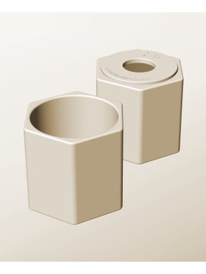 Noctabir CH96-105-P Delikli Konteyner Modüler Istiflenebilir Modül Kutusu Kutusu