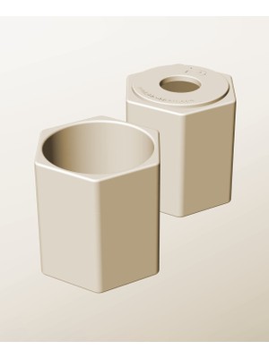 Noctabir CH96-115-P Modüler Delikli Bileşen Kabı, Modern Dekor