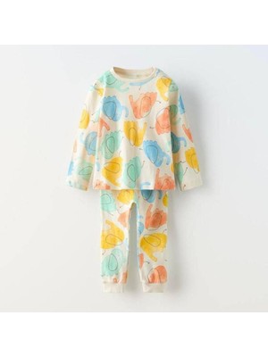 Dereff Pijama Takımı Fil Desen