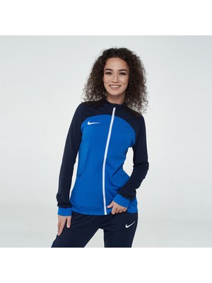 Nike Academy Pro Dri Fit Kadın Lacivert Dik Yaka Ceket