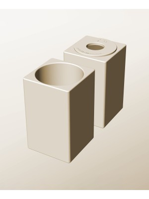 Noctabir CS96-170-PSMODERN Ev Dekorasyonu Için Istifleme Delikli Modül Kutusu