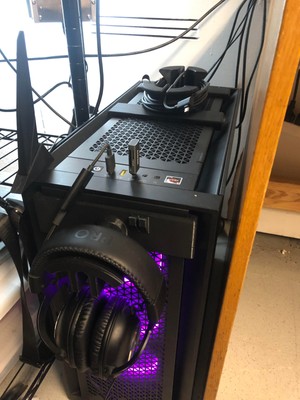 Noctabir Corsair 5000D Hava Akımı 3D Baskı Aksesuarları (Kulaklık ve Bağlantı Kablosu Düzenleyicileri)