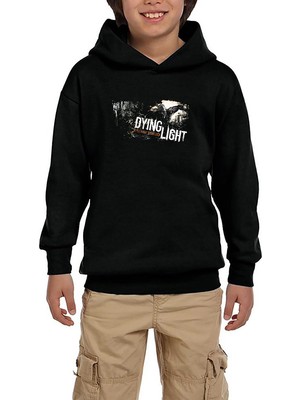 Zepplin Giyim Dying Light 2 Good Night Siyah Çocuk Kapşonlu Sweatshirt