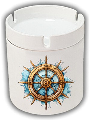 Sartre Art Gemi Dümeni Baskılı Kül Tablası