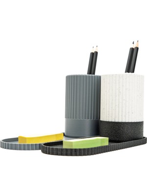 Noctabir Çizgili Masa Düzenleyici