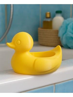 Noctabir Lastik Ördek Sabunluk – Sevimli Banyo Dekoru