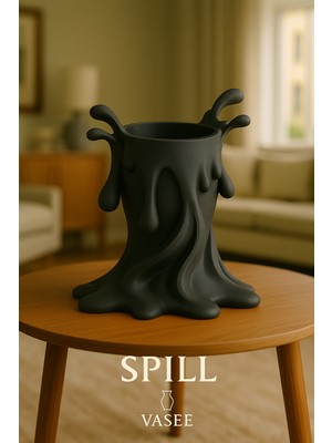 Noctabir Sıcak Işık Için Mum Şeklindeki Vazo Sanat Düzenleyicisi