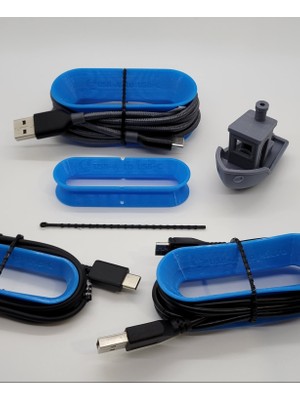 Noctabir Minimalist Kablo Düzenleyici