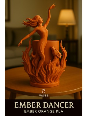 Noctabir Vazo Sanatı – Akıcı Zarafete Sahip Dansçı Organizatörü Tencere