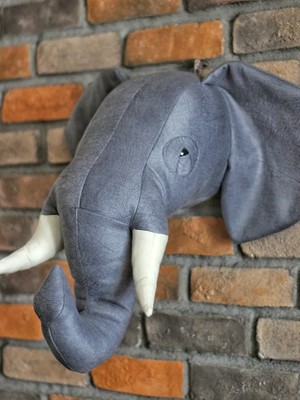 Woody&Happy Fil Duvar Büstü