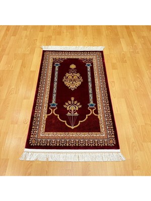 Özel Seri Ipek Seccade Bordo