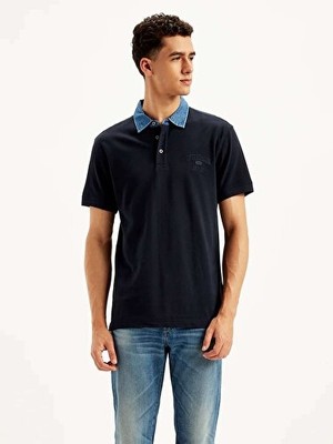 Levi's Denim Collar Polo Tişört