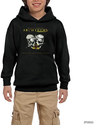 Zepplin Giyim Arch Enemy Black Earth Siyah Çocuk Kapşonlu Sweatshirt