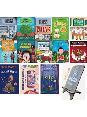 Taze Kitap Şermin Yaşar 13 Kitap Set/ Telefon Melefon Yok - Biri Daha Var - Dedemin Bakkalı-Abartma Tozu-Cumhuriyetin Ilk Sabahı - Kınalı Serçe