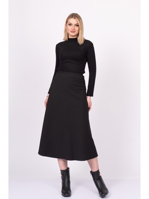 MissVina Carey Likralı Verev Etek 6820