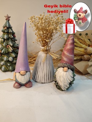 Gardenya Noel ( Yılbaşı ) Biblo 3 ' Lü Set Model 6