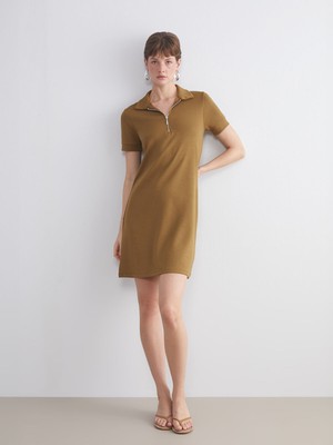 Lc Waikiki Yeni Sezon Polo Yaka Mini Elbise