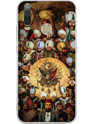 TechTree General Mobile Gm 10 Uyumlu Osmanlı Padişahları Baskılı Silikon Kılıf