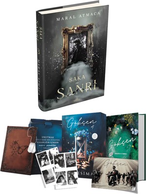 Ephesus Yayınları Özel Seri-Gökçen 4 - Ciltli Hediyeli Kutu ve Saka ve Sanrı 3 Ciltli Maral Atmaca 2li Set