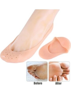 Mawrond Silikon Patik, Ayak Rahatlatıcı, Nemlendirici,nasır Koruyucu, Topuk Dikeni Için Rahatlatıcı Patik( 1 Çift)