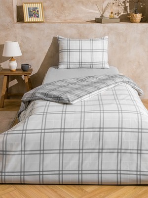 Lc Waikiki Yeni Sezon Çizgi Desenli Tek Kişilik Nevresim Takımı