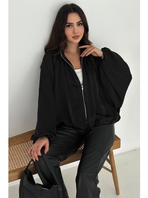 Noa Noa Kadın Balon Kol Büzgülü Ceket – Flow Ease