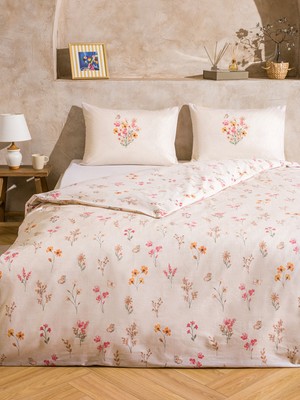 Lc Waikiki Yeni Sezon Pamuklu Çift Kişilik Nevresim Seti