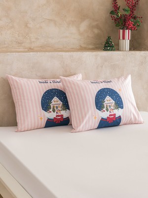 Lc Waikiki Yeni Sezon Baskılı Yastık Kılıfı 2'li 50X70 cm