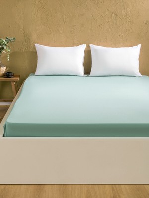 Lc Waikiki Yeni Sezon Pamuklu Çift Kişilik Lastikli Çarşaf