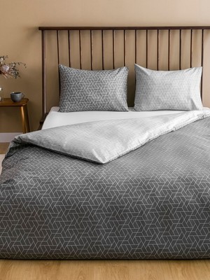 Lc Waikiki Yeni Sezon Çizgi Desenli Çift Kişilik Nevresim Seti