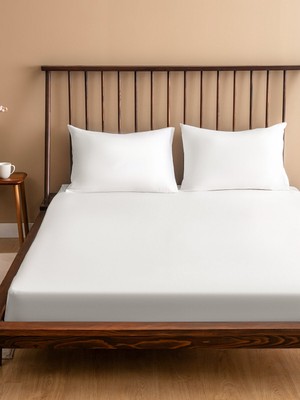 Lc Waikiki Yeni Sezon Düz Çift Kişilik Lastikli Çarşaf