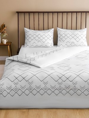 Lc Waikiki Yeni Sezon Desenli Çift Kişilik Nevresim Seti