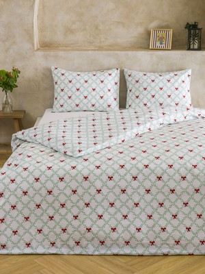 Lc Waikiki Yeni Sezon Fiyonk Baskılı Çift Kişilik Nevresim Seti