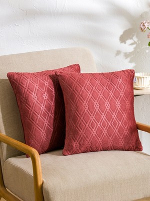 Lc Waikiki Yeni Sezon Kapitone Desenli Kırlent Kılıfı 2'li 45X45 cm