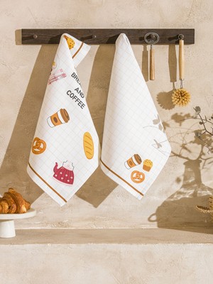 Lc Waikiki Yeni Sezon Baskılı Kurulama Bezi 2'li 40X50 cm