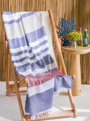 Lc Waikiki Yeni Sezon Çizgi Desenli Peştamal Havlu 90X165 cm