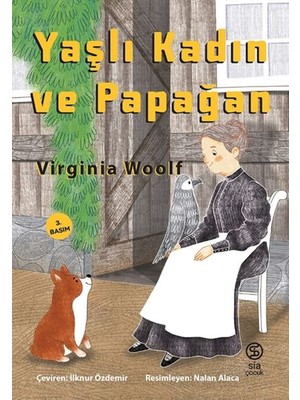 Tp Yaşlı Kadın ve Papağan