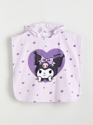 Lc Waikiki Yeni Sezon Kuromi Baskılı Kız Bebek Plaj Havlusu