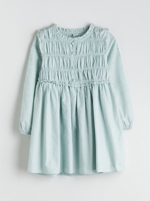 Lc Waikiki Yeni Sezon Bisiklet Yaka Kız Çocuk Elbise