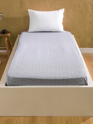 Lc Waikiki Yeni Sezon Desenli Tek Kişilik Lastikli Çarşaf