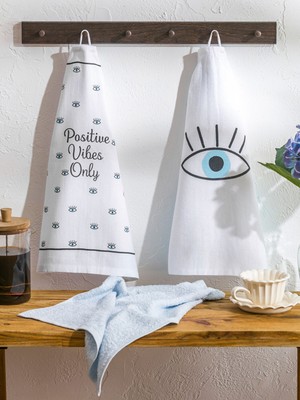 Lc Waikiki Yeni Sezon Göz Baskılı Kurulama Bezi 3'lü 40X50 cm