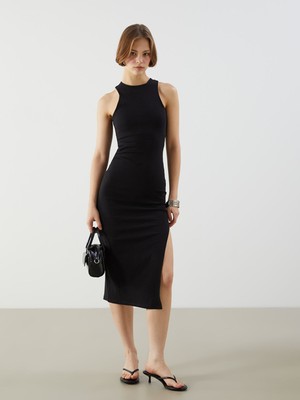 Lc Waikiki Yeni Sezon Halter Yaka Bodycon Elbise