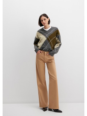 Mavi Malibu Bej Gabardin Pantolon 1010152-91198