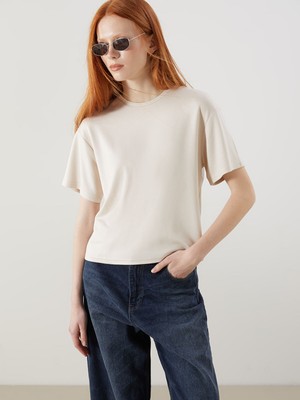 Lc Waikiki Yeni Sezon Bisiklet Yaka Kadın Tişört