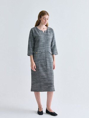 Lc Waikiki Yeni Sezon Kaçık Yaka A Kesim Elbise