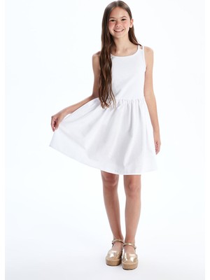 Lc Waikiki Yeni Sezon U Yaka Kız Çocuk Elbise