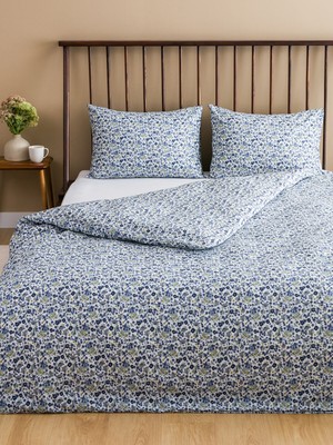 Lc Waikiki Yeni Sezon Çiçek Baskılı Çift Kişilik Nevresim Seti