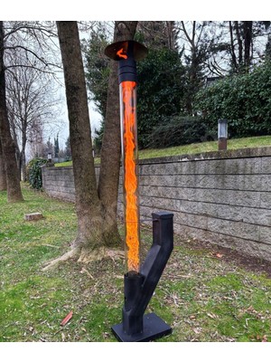 Abas Füze Pelet Sobası Camlı Büyük